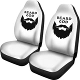 Amazing Gift Idea God Beard Car Seat Covers 210305 - YourCarButBetter