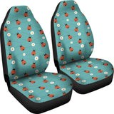 Amazing Gift Idea Ladybug Love Pattern Car Seat Covers 210901 - YourCarButBetter
