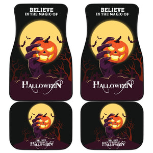 Amazing Gift Ideas Believe In The Magic Of Halloween Car Floor Mats 211507 - YourCarButBetter