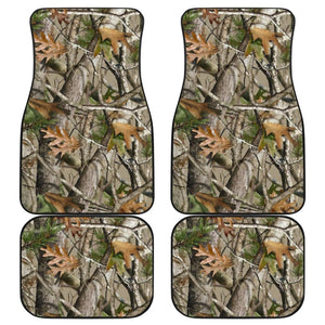 Amazing Gift Ideas Camo Hunting Car Floor Mats 211005 - YourCarButBetter