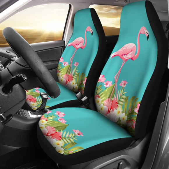 Amazing Gift Ideas Flamingo Car Seat Covers 210704 - YourCarButBetter