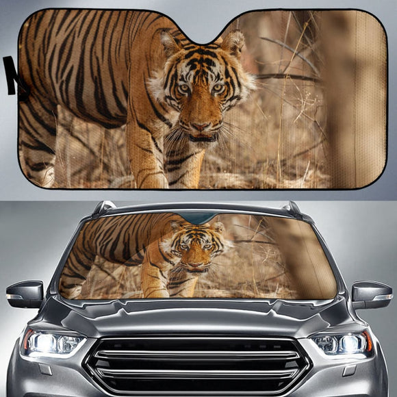 Amazing Gift Ideas For Tiger Lovers Car Auto Sun Shades 212503 - YourCarButBetter