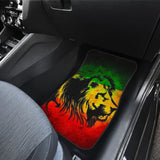 Amazing Gift Ideas Reggae Rasta Lion Car Floor Mats Custom 1 210301 - YourCarButBetter