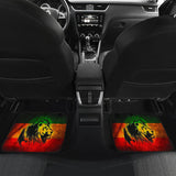 Amazing Gift Ideas Reggae Rasta Lion Car Floor Mats Custom 1 210301 - YourCarButBetter