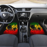 Amazing Gift Ideas Reggae Rasta Lion Car Floor Mats Custom 1 210301 - YourCarButBetter