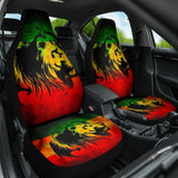 Amazing Gift Ideas Reggae Rasta Lion Car Seat Covers Custom 1 210301 - YourCarButBetter