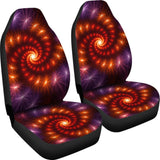 Amazing Gift Ideas Spin Fireworks Car Seat Covers 211804 - YourCarButBetter