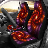 Amazing Gift Ideas Spin Fireworks Car Seat Covers 211804 - YourCarButBetter