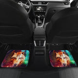 Amazing Gift Ideas Wolf Galaxy Car Floor Mats 211701 - YourCarButBetter