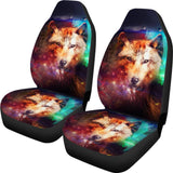 Amazing Gift Ideas Wolf Galaxy Car Seat Covers 211701 - YourCarButBetter