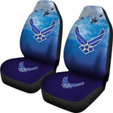 Amazing Gift US Air Force Military Printing Car Seat Covers 211007 - YourCarButBetter