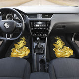 Amazing Golden Rose and Butterfly Car Floor Mats 210902 - YourCarButBetter