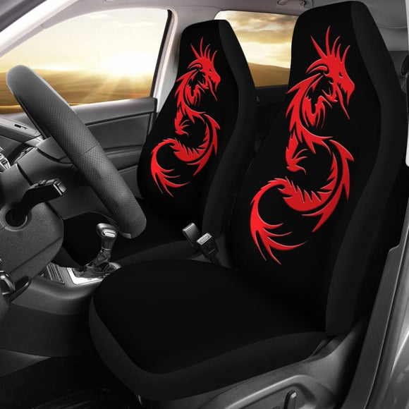 Amazing Great Red Dragon Car Seat Covers 211803 - YourCarButBetter
