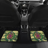 Amazing Green Camouflage Omega Psi Phi Car Floor Mats 211706 - YourCarButBetter