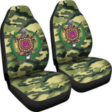 Amazing Green Camouflage Omega Psi Phi Car Seat Covers 211706 - YourCarButBetter