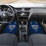 Amazing Hanukkah Pattern Print Car Floor Mats 210201 - YourCarButBetter