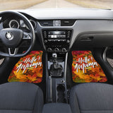 Amazing Hello Autumn Quote Car Floor Mats 210205 - YourCarButBetter