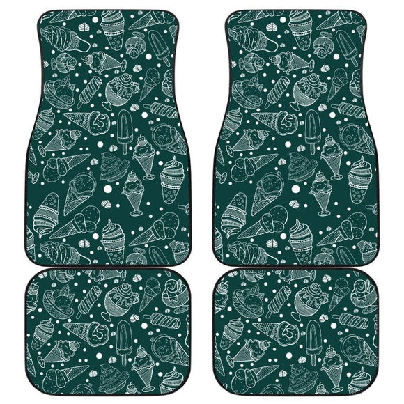 Amazing Ice Cream Pattern Car Floor Mats 211703 - YourCarButBetter