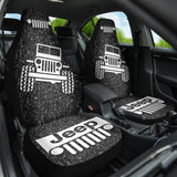 Amazing Jeep Offroad Gray White Asphalt Car Seat Covers Custom 1 211001 - YourCarButBetter