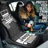 Amazing Jeep Offroad Gray White Asphalt Car Seat Covers Custom 2 211001 - YourCarButBetter