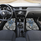 Amazing Kanaka Maoli Hawaiian Polynesian Tattoo Turtle Car Floor Mats 210805 - YourCarButBetter