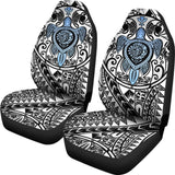 Amazing Kanaka Maoli Hawaiian Polynesian Tattoo Turtle Car Seat Covers 210805 - YourCarButBetter