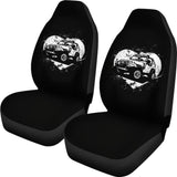 Amazing Love Heart Jeep Car Seat Covers 210507 - YourCarButBetter