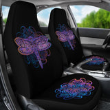 Amazing Mandala Dragonfly Car Seat Covers 213003 - YourCarButBetter