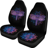 Amazing Mandala Dragonfly Car Seat Covers 213003 - YourCarButBetter