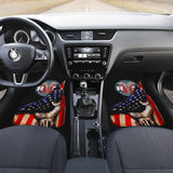 Amazing Patriot Nurse American Flag Car Floor Mats 211804 - YourCarButBetter