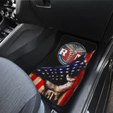 Amazing Patriot Nurse American Flag Car Floor Mats 211804 - YourCarButBetter