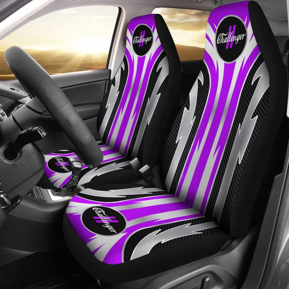 Amazing Purple Dodge Challenger Car Seat Covers 211803 - YourCarButBetter