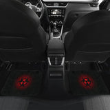 Amazing Red Alert Biohazard Car Floor Mats 211401 - YourCarButBetter