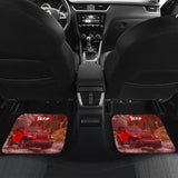 Amazing Red Jeep Girl Car Floor Mats 211703 - YourCarButBetter