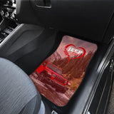 Amazing Red Jeep Girl Car Floor Mats 211703 - YourCarButBetter