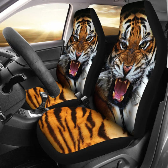 Amazing Roaring Tiger Car Seat Covers 212204 - YourCarButBetter