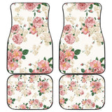 Amazing Rose Pattern Beautiful Car Floor Mats 212801 - YourCarButBetter