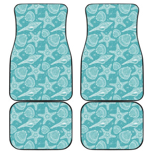 Amazing Sea Shell Car Floor Mats 212203 - YourCarButBetter