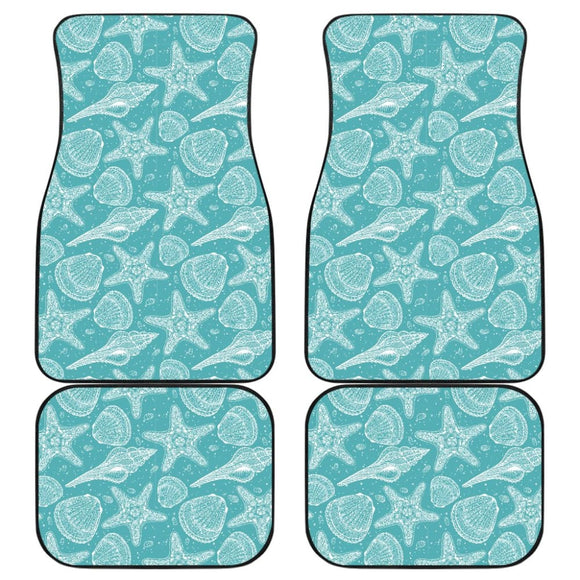 Amazing Sea Shell Car Floor Mats 212203 - YourCarButBetter