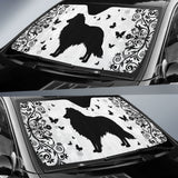 Amazing Shetland Sheepdog Print Car Auto Sun Shades 211001 - YourCarButBetter
