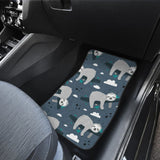 Amazing Sloth Everyday Is Lazy Car Floor Mats 211001 - YourCarButBetter