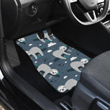 Amazing Sloth Everyday Is Lazy Car Floor Mats 211001 - YourCarButBetter