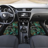 Amazing Teal Forest Hunting Camouflage Car Floor Mats 210807 - YourCarButBetter