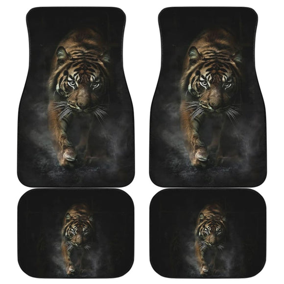 Amazing Tiger Car Floor Mats Gift Idea 212701 - YourCarButBetter