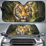 Amazing Tiger Print Car Auto Sun Shades 212503 - YourCarButBetter