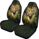 Amazing Tiger Print Car Seat Covers 212503 - YourCarButBetter