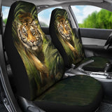 Amazing Tiger Print Car Seat Covers 212503 - YourCarButBetter