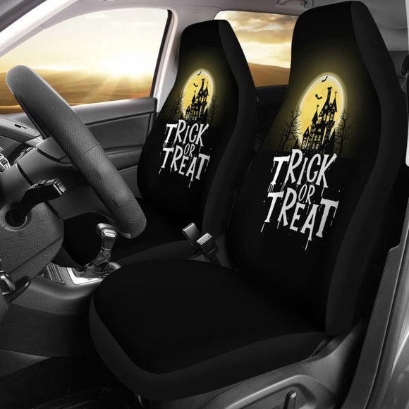 Amazing Trick or Treat Halloween Car Seat Covers 212203 - YourCarButBetter