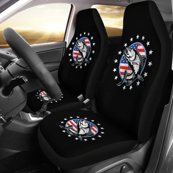 Amazing Trout Fish for Fishing Lovers Car Seat Covers 211804 - YourCarButBetter