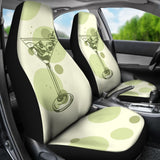 Amazing Vintage Cocktail Bartender Car Seat Covers 211601 - YourCarButBetter